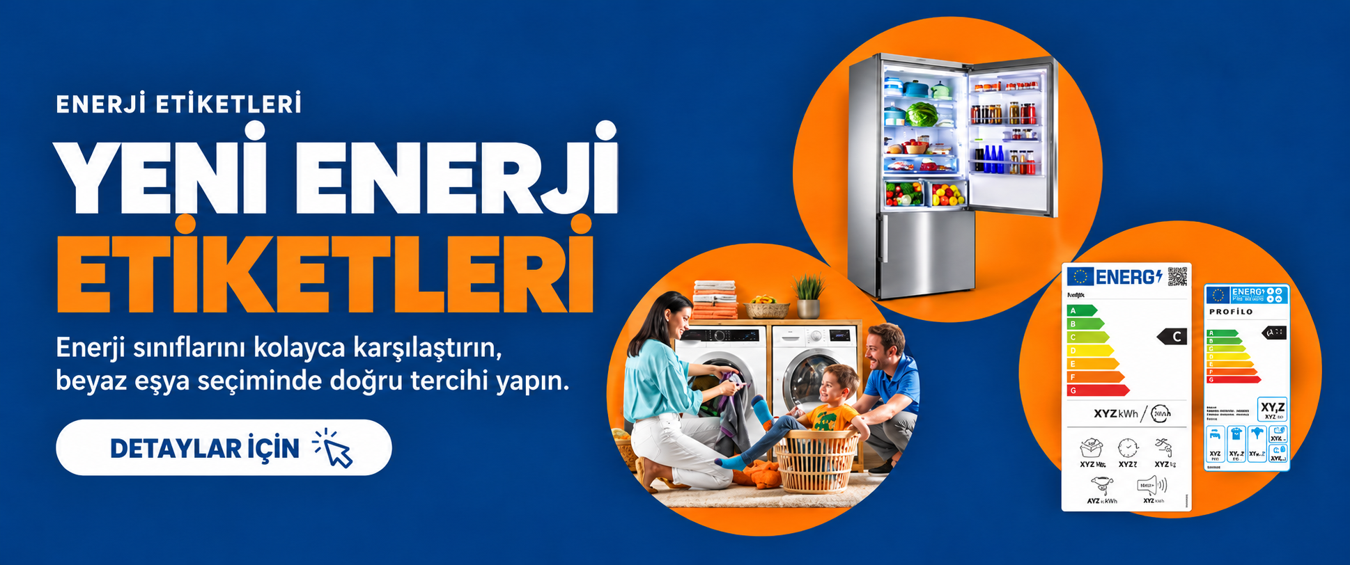 Enerji etiketleri bilgilendirme: yeni enerji sınıfları ve etiketlerin anlamları